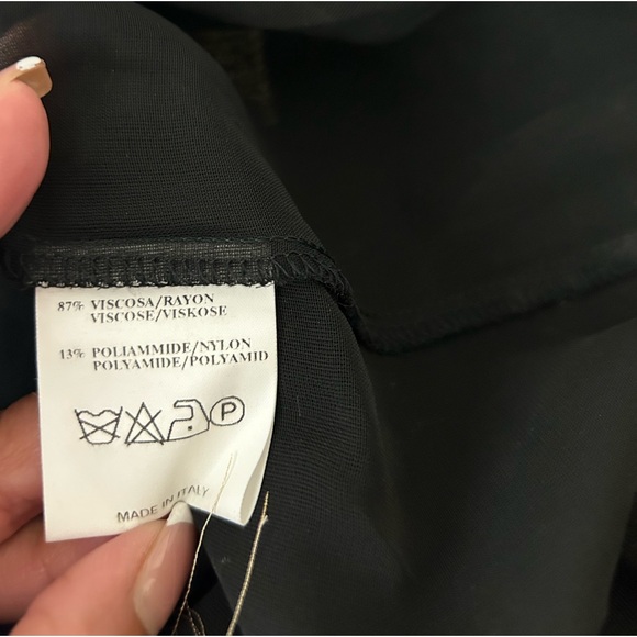 Rare Mens Costume National Homme Sheer Black Shirt Size 48 Made in Italy - Picture 14 of 15